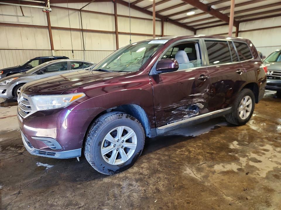 Auction sale of the 2012 Toyota Highlander, vin: 5TDBK3EH1CS124587, lot number: 55682276
