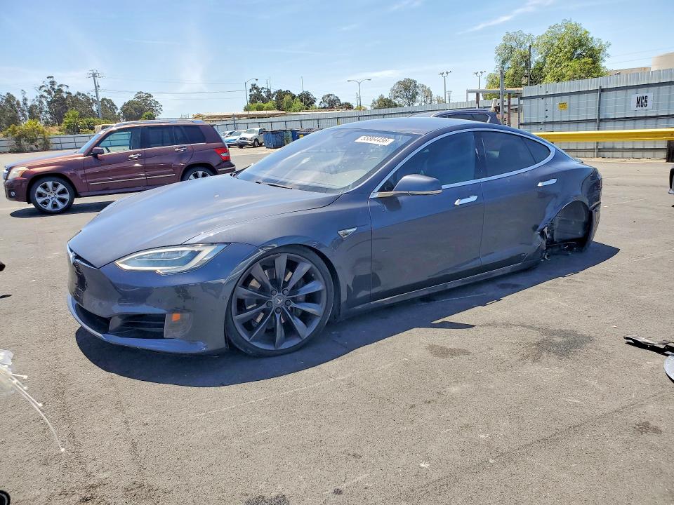 55804456 :رقم المزاد ، 5YJSA1E1XGF147080 vin ، 2016 Tesla Model S مزاد بيع