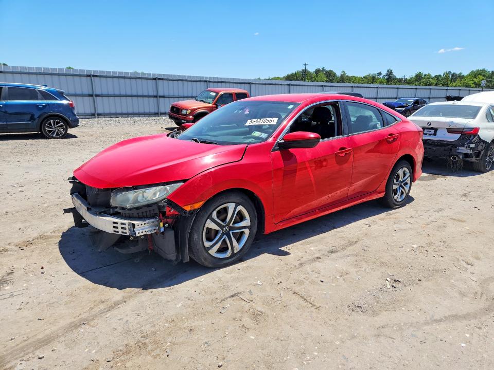 Продаж на аукціоні авто 2016 Honda Civic, vin: 2HGFC2F58GH543457, номер лоту: 55981056