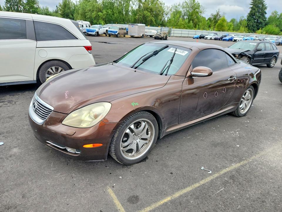 Aukcja sprzedaży 2006 Lexus Sc, vin: JTHFN48YX69002354, numer aukcji: 58142336
