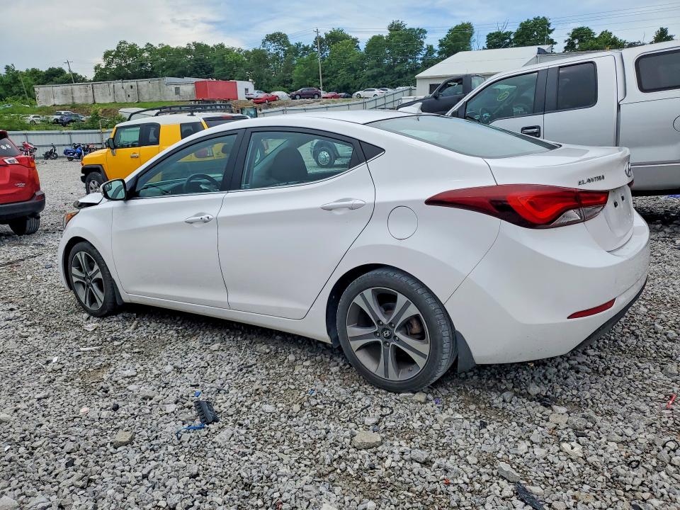 2016 Hyundai Elantra მანქანა იყიდება აუქციონზე, vin: KMHDH4AH4GU511652, აუქციონის ნომერი: 57496106