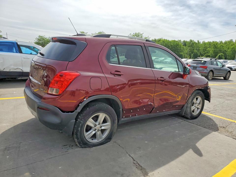 2016 Chevrolet Trax მანქანა იყიდება აუქციონზე, vin: 3GNCJLSB0GL273194, აუქციონის ნომერი: 55841326