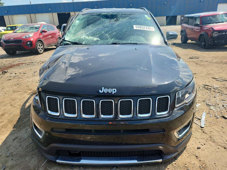 55852336 :رقم المزاد ، 3C4NJDCBXMT555585 vin ، 2021 Jeep Compass مزاد بيع