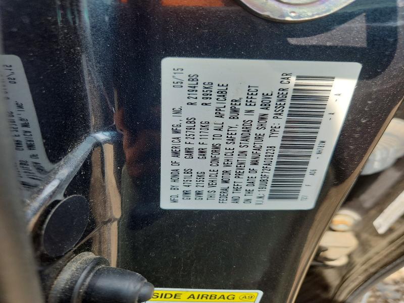 56786516 :رقم المزاد ، 19UUB3F72FA009238 vin ، 2015 Acura Tlx مزاد بيع