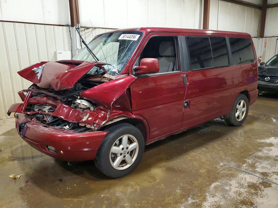 2003 Volkswagen Eurovan მანქანა იყიდება აუქციონზე, vin: WV2MB47043H025192, აუქციონის ნომერი: 58144096