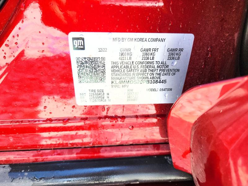 Aukcja sprzedaży 2023 Buick Encore Gx, vin: KL4MMDS20PB108445, numer aukcji: 55318636
