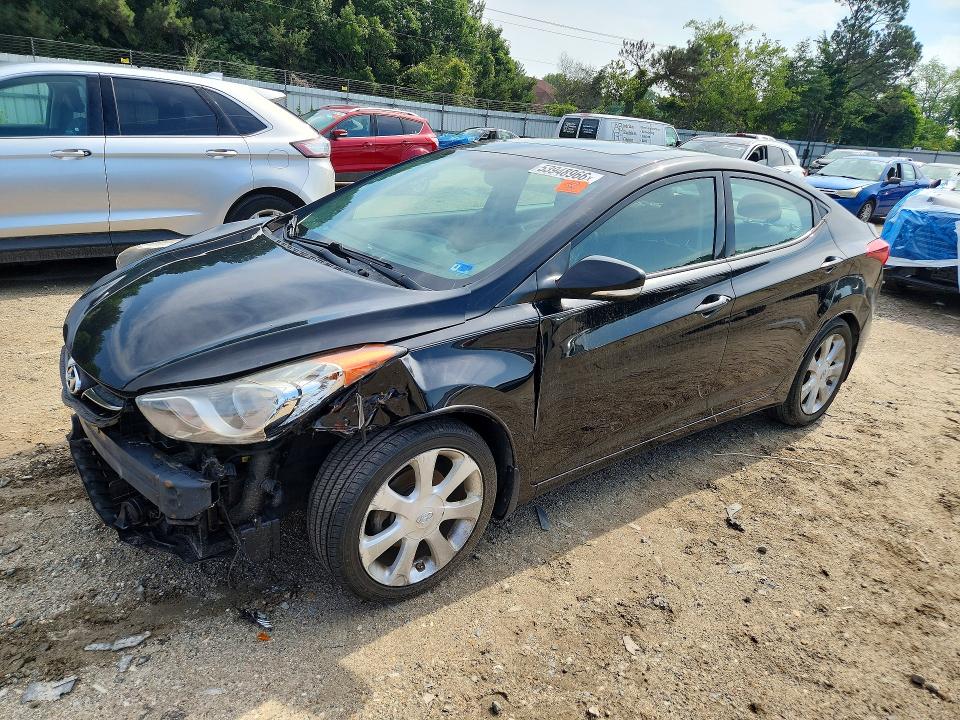 2013 Hyundai Elantra მანქანა იყიდება აუქციონზე, vin: 5NPDH4AE0DH243442, აუქციონის ნომერი: 53948966