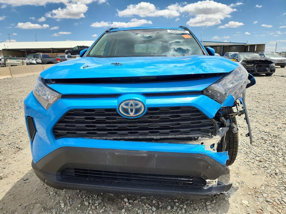 54901936 :رقم المزاد ، 2T3MWRFV4KW017521 vin ، 2019 Toyota Rav4 مزاد بيع