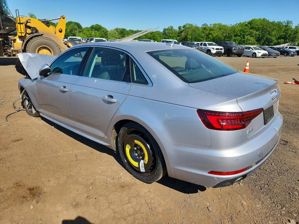 2018 Audi A4 მანქანა იყიდება აუქციონზე, vin: WAUENAF45JN019488, აუქციონის ნომერი: 54940326
