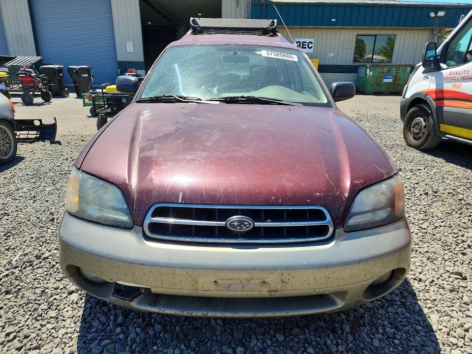 57589886 :رقم المزاد ، 4S3BH6654Y7654140 vin ، 2000 Subaru Legacy مزاد بيع