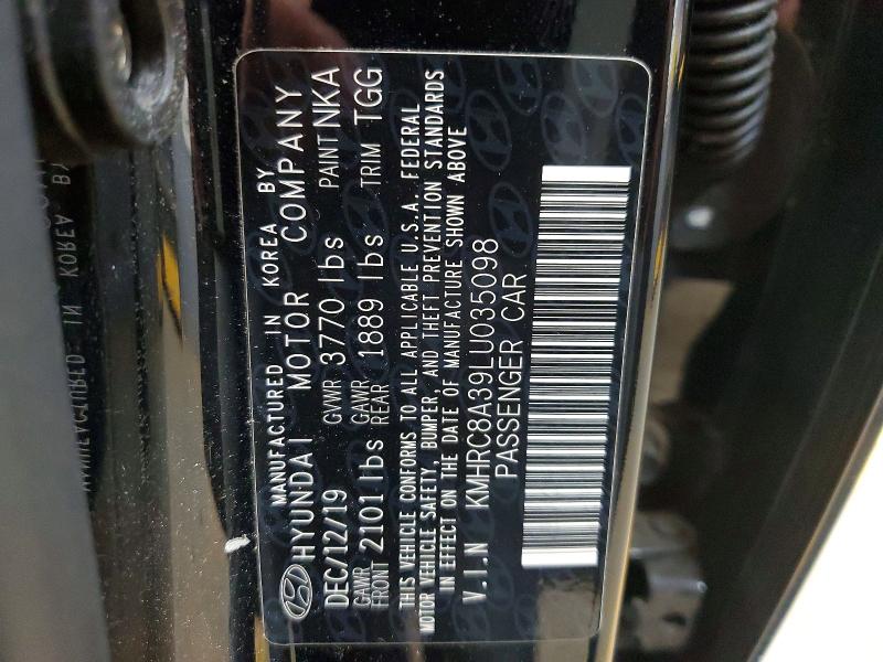 Продажа на аукционе авто 2020 Hyundai Venue, vin: KMHRC8A39LU035098, номер лота: 55972106