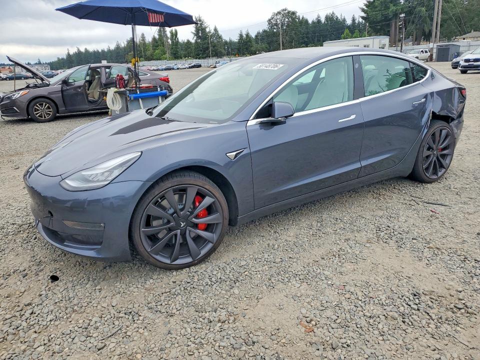 Продажа на аукционе авто 2020 Tesla Model 3, vin: 5YJ3E1EC6LF714647, номер лота: 58148706