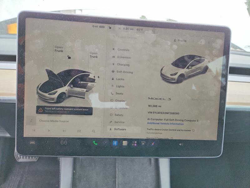 Aukcja sprzedaży 2022 Tesla Model 3, vin: 5YJ3E1EA5NF288080, numer aukcji: 58835586