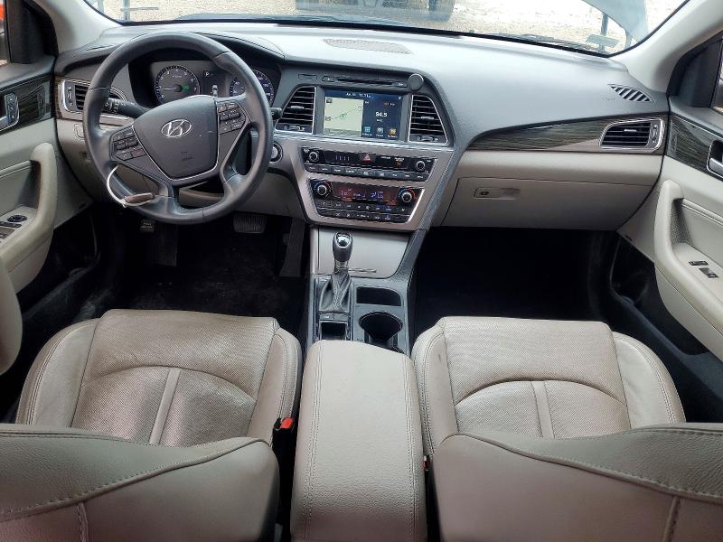 2017 Hyundai Sonata მანქანა იყიდება აუქციონზე, vin: 5NPE34AF8HH590745, აუქციონის ნომერი: 57431426