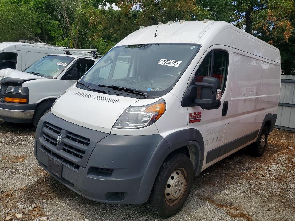 2018 Ram Promaster 2500 მანქანა იყიდება აუქციონზე, vin: 3C6TRVCG4JE109294, აუქციონის ნომერი: 58708276
