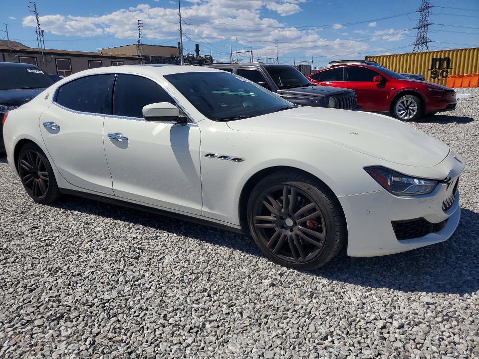 2018 Maserati Ghibli მანქანა იყიდება აუქციონზე, vin: ZAM57YTA7J1292533, აუქციონის ნომერი: 57391746
