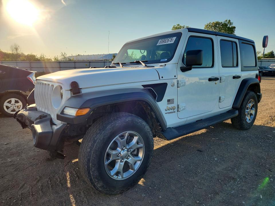 Aukcja sprzedaży 2020 Jeep Wrangler Unlimited, vin: 1C4HJXDG7LW331529, numer aukcji: 55982676