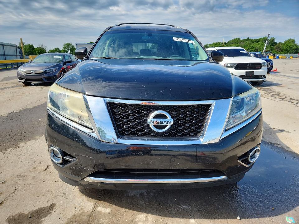 2013 Nissan Pathfinder მანქანა იყიდება აუქციონზე, vin: 5N1AR2MN5DC659235, აუქციონის ნომერი: 55916676