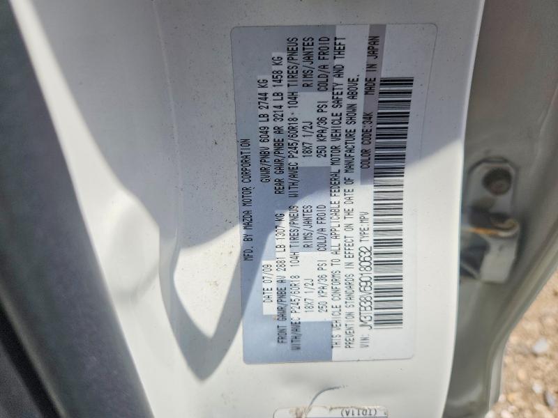 85455265 :رقم المزاد ، JM3TB38V690180632 vin ، 2009 Mazda Cx-9 مزاد بيع