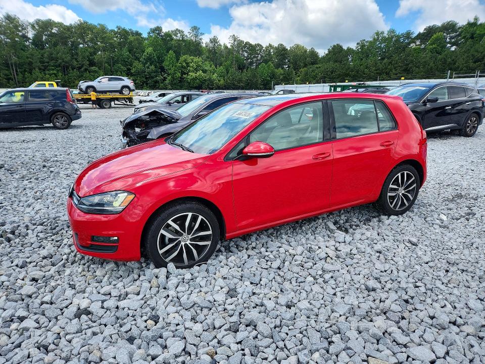 2015 Volkswagen Golf მანქანა იყიდება აუქციონზე, vin: 3VW217AU6FM044832, აუქციონის ნომერი: 56673436