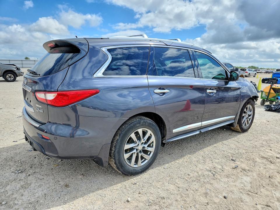 57189846 :رقم المزاد ، 5N1CL0MN2EC523824 vin ، 2014 Infiniti Qx60 مزاد بيع
