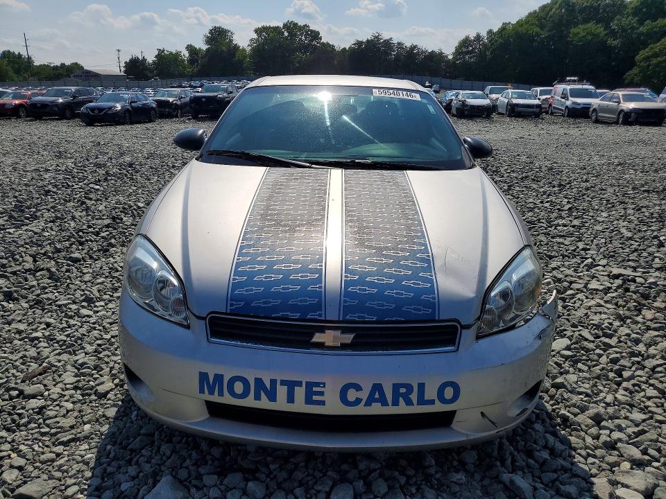 Aukcja sprzedaży 2007 Chevrolet Monte Carlo, vin: 2G1WJ15K479119539, numer aukcji: 59540146