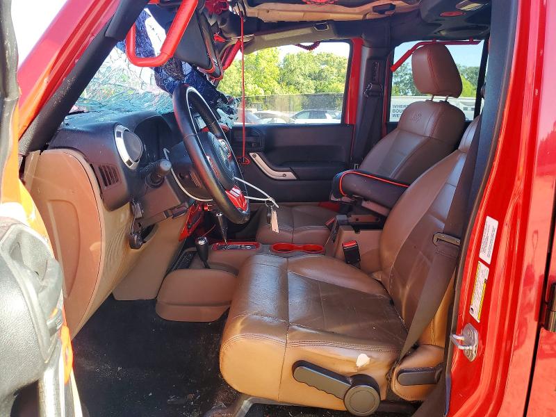 Продажа на аукционе авто 2012 Jeep Wrangler Unlimited, vin: 1C4BJWEG8CL100154, номер лота: 57126916