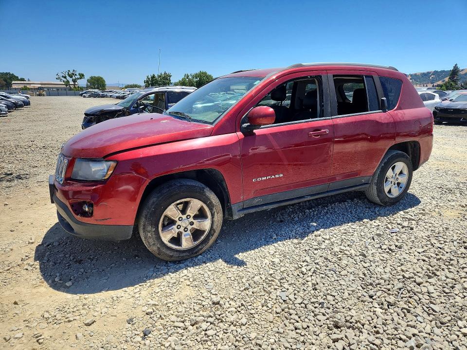 2016 Jeep Compass მანქანა იყიდება აუქციონზე, vin: 1C4NJCEA8GD704911, აუქციონის ნომერი: 58429256