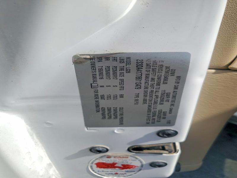 Aukcja sprzedaży 2008 Suzuki Xl7, vin: 2S3DA417786113479, numer aukcji: 55405906
