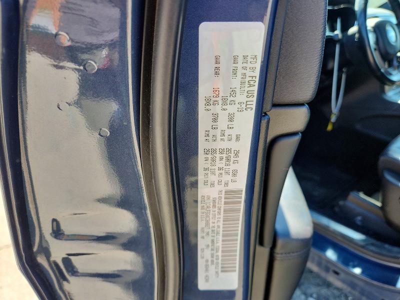 58435226 :رقم المزاد ، 1C4RJFBGXKC808827 vin ، 2019 Jeep Grand Cherokee مزاد بيع