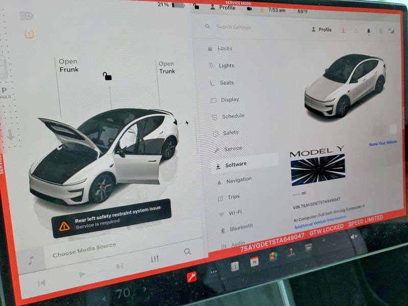 Aukcja sprzedaży 2026 Tesla Model Y, vin: 7SAYGDET5TA649047, numer aukcji: 56079346
