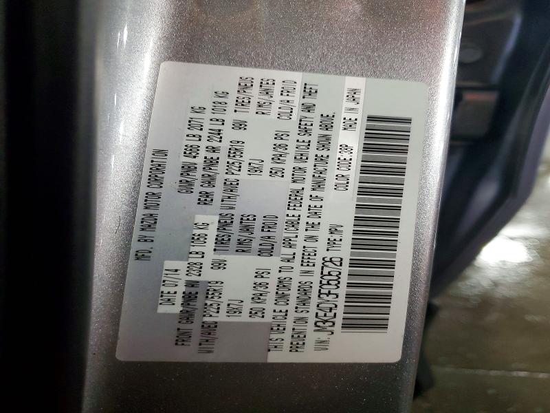 55751216 :رقم المزاد ، JM3KE4DY3F0505726 vin ، 2015 Mazda Cx-5 مزاد بيع