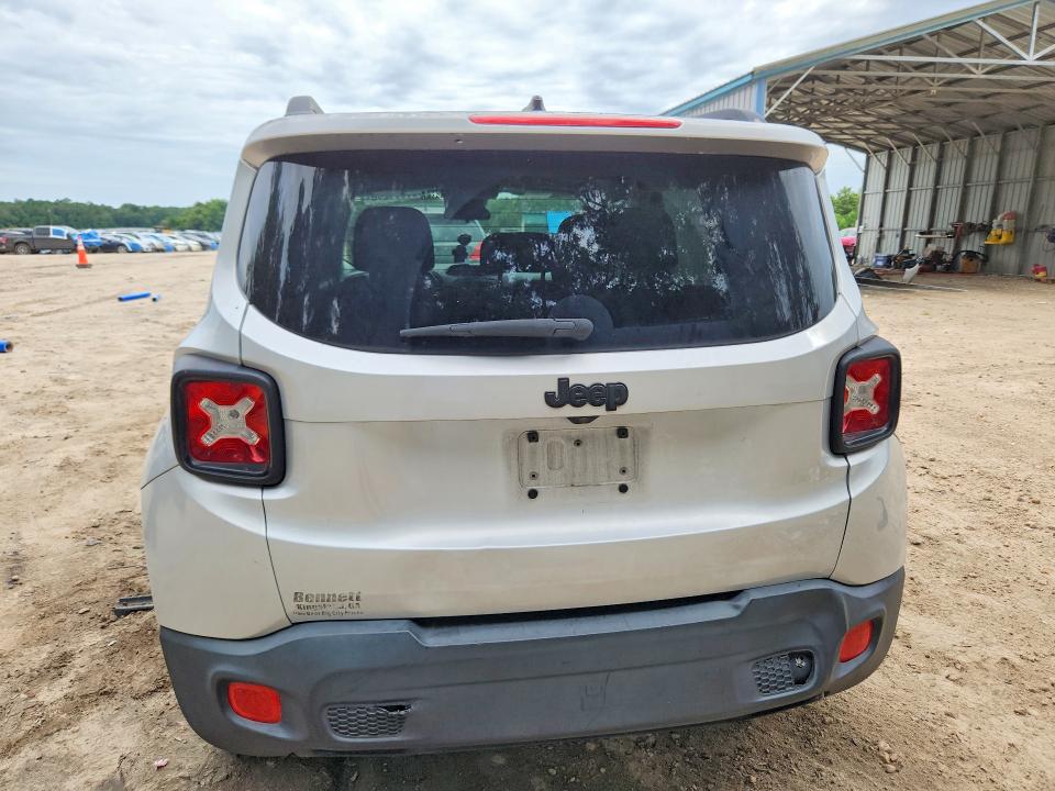 2017 Jeep Renegade მანქანა იყიდება აუქციონზე, vin: ZACCJABB6HPF76177, აუქციონის ნომერი: 58904216