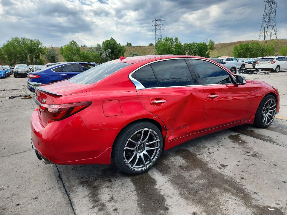 Продажа на аукционе авто 2021 Infiniti Q50, vin: JN1EV7BRXMM750292, номер лота: 58098466