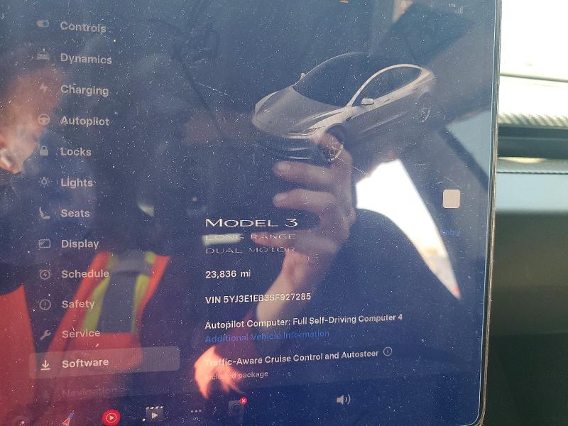 Aukcja sprzedaży 2025 Tesla Model 3, vin: 5YJ3E1EB3SF927285, numer aukcji: 56467956