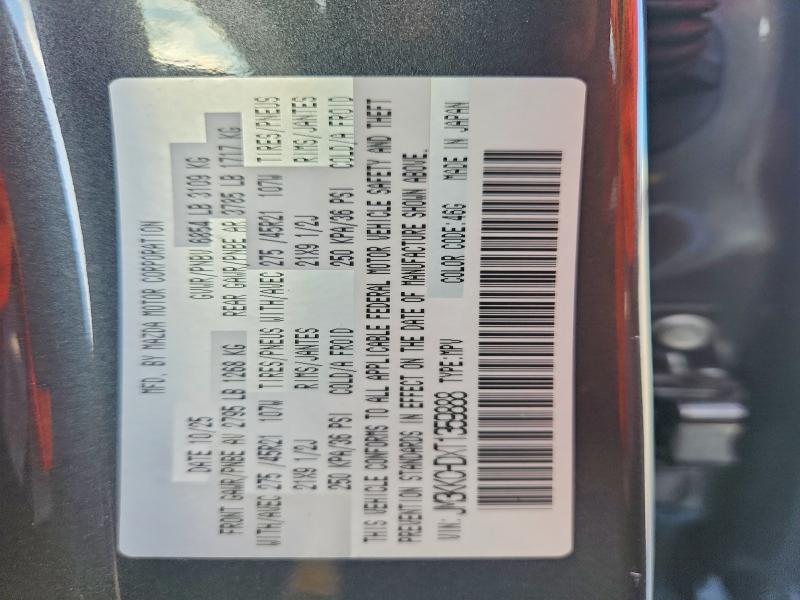 Aukcja sprzedaży 2026 Mazda Cx-90, vin: JM3KKCHDXT1359888, numer aukcji: 56769466