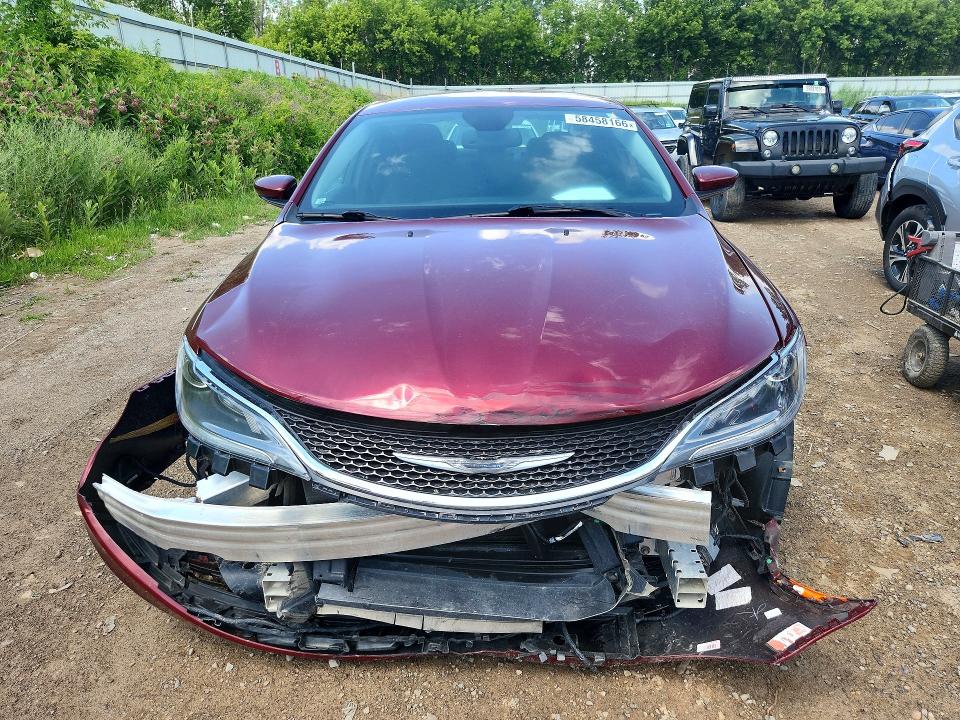 2015 Chrysler 200 მანქანა იყიდება აუქციონზე, vin: 1C3CCCAB6FN626027, აუქციონის ნომერი: 58458166