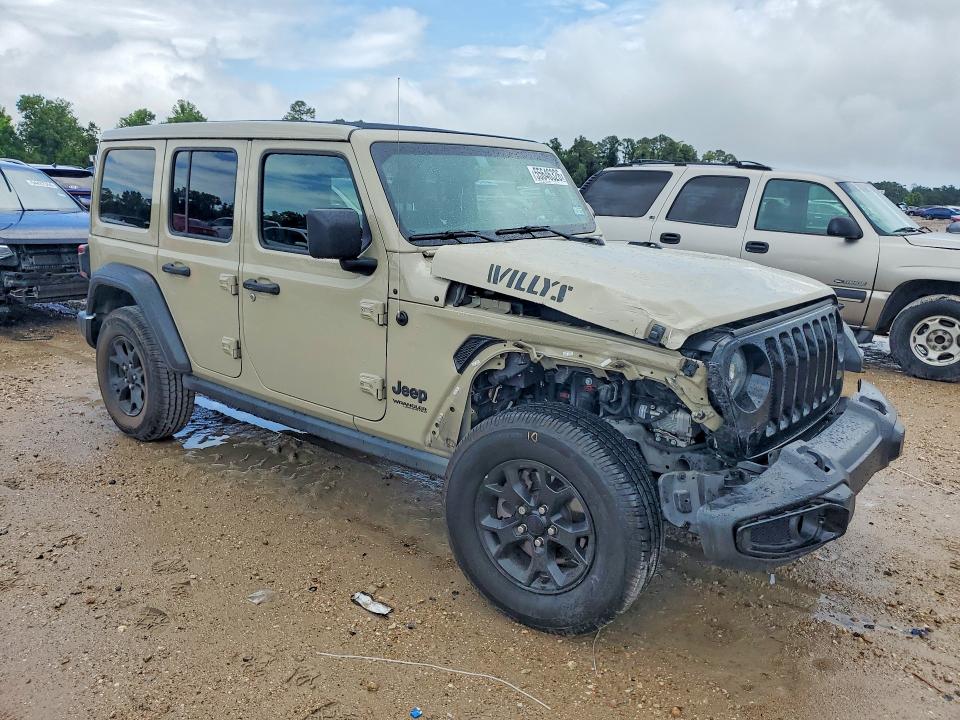 Продажа на аукционе авто 2022 Jeep Wrangler Unlimited, vin: 1C4HJXDN8NW276171, номер лота: 55646326