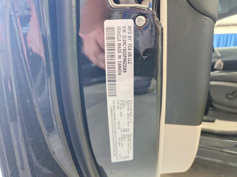 2023 Chrysler Pacifica მანქანა იყიდება აუქციონზე, vin: 2C4RC1BG5PR623368, აუქციონის ნომერი: 56492156