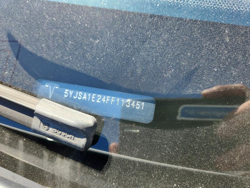 Aukcja sprzedaży 2015 Tesla Model S, vin: 5YJSA1E24FF113451, numer aukcji: 56090946