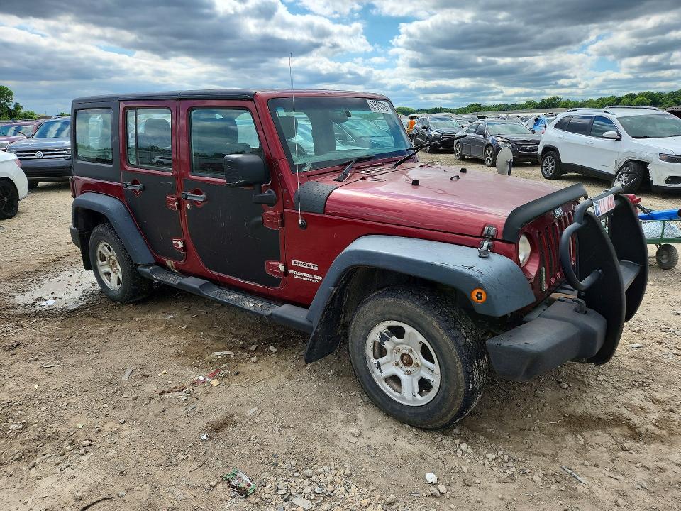 2013 Jeep Wrangler Unlimited მანქანა იყიდება აუქციონზე, vin: 1C4BJWKG4DL586192, აუქციონის ნომერი: 57537816