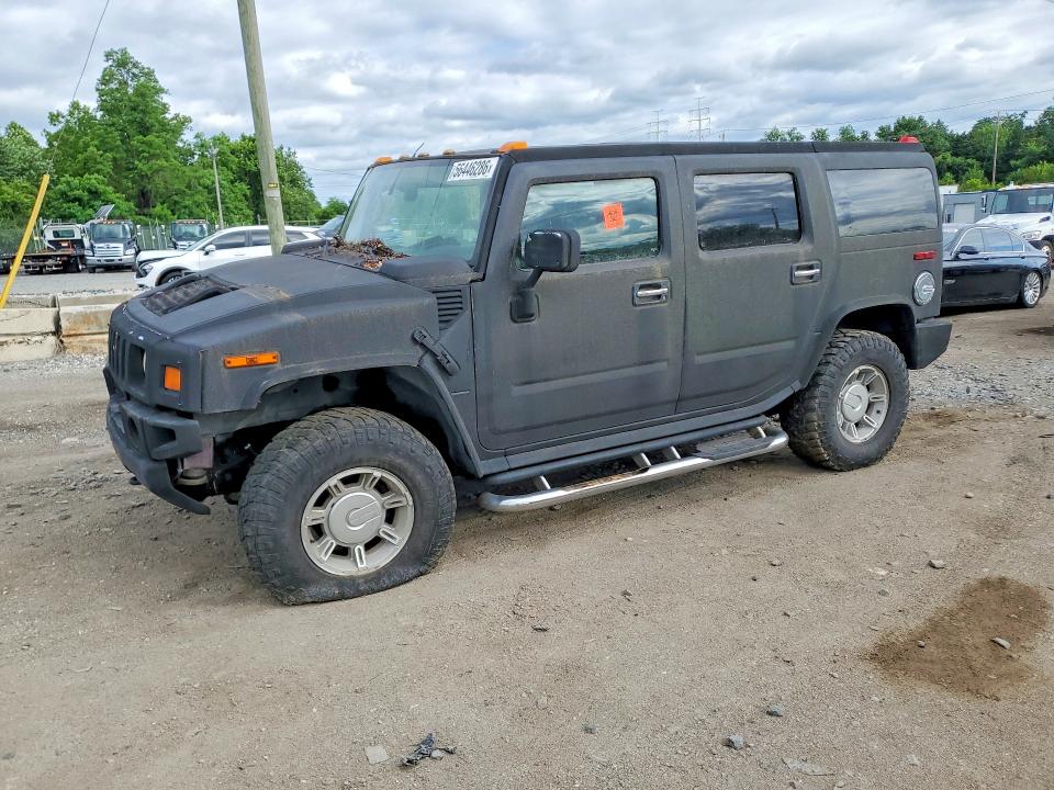 56446286 :رقم المزاد ، 5GRGN23U53H138681 vin ، 2003 Hummer H2 مزاد بيع