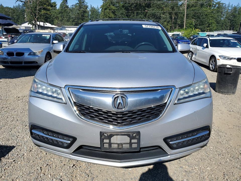 2014 Acura Mdx მანქანა იყიდება აუქციონზე, vin: 5FRYD4H24EB003317, აუქციონის ნომერი: 57726276