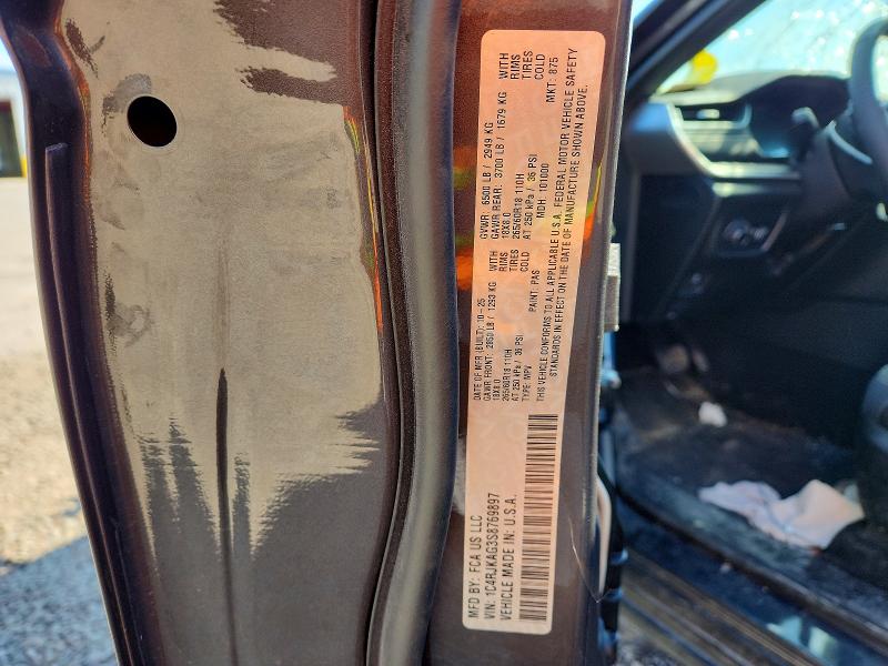 Продажа на аукционе авто 2025 Jeep Grand Cheroke, vin: 1C4RJKAG3S8769897, номер лота: 57304166