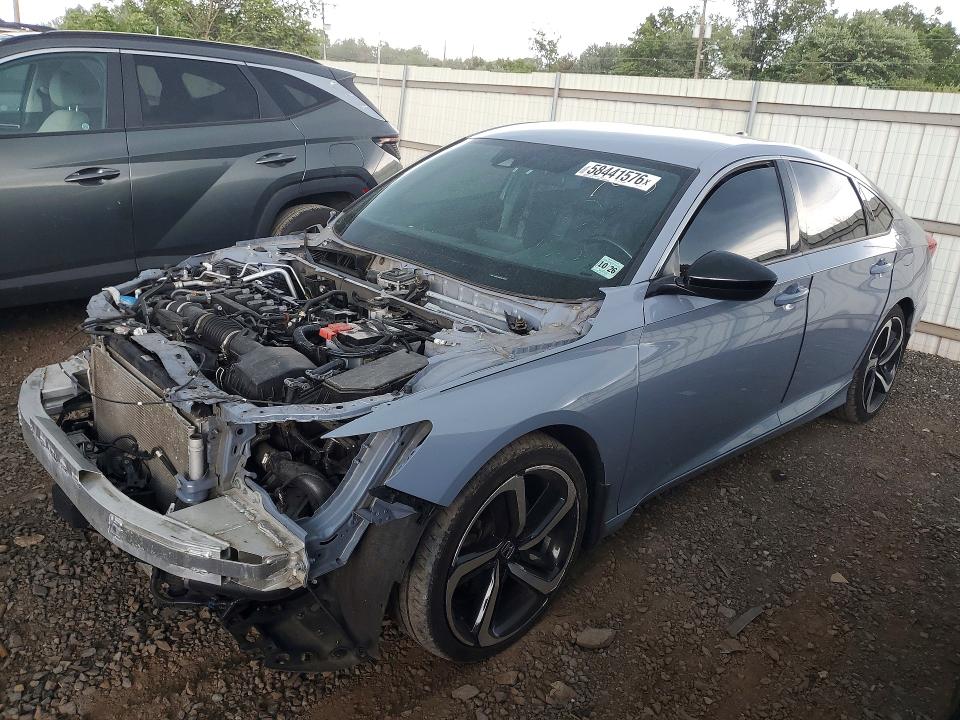 Auction sale of the 2021 Honda Accord, vin: 1HGCV1F38MA110317, lot number: 58441576