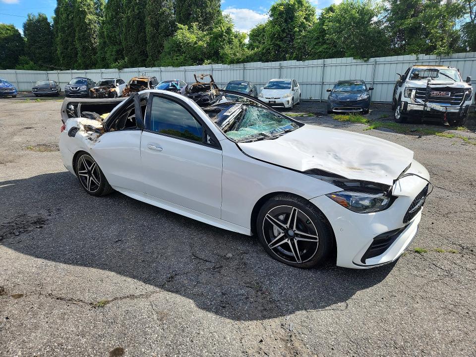 Продажа на аукционе авто 2024 Mercedes-benz C, vin: W1KAF4HB7RR212344, номер лота: 58711796