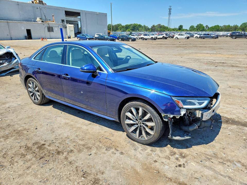 2022 Audi A4 მანქანა იყიდება აუქციონზე, vin: WAUABAF47NN002866, აუქციონის ნომერი: 57119286