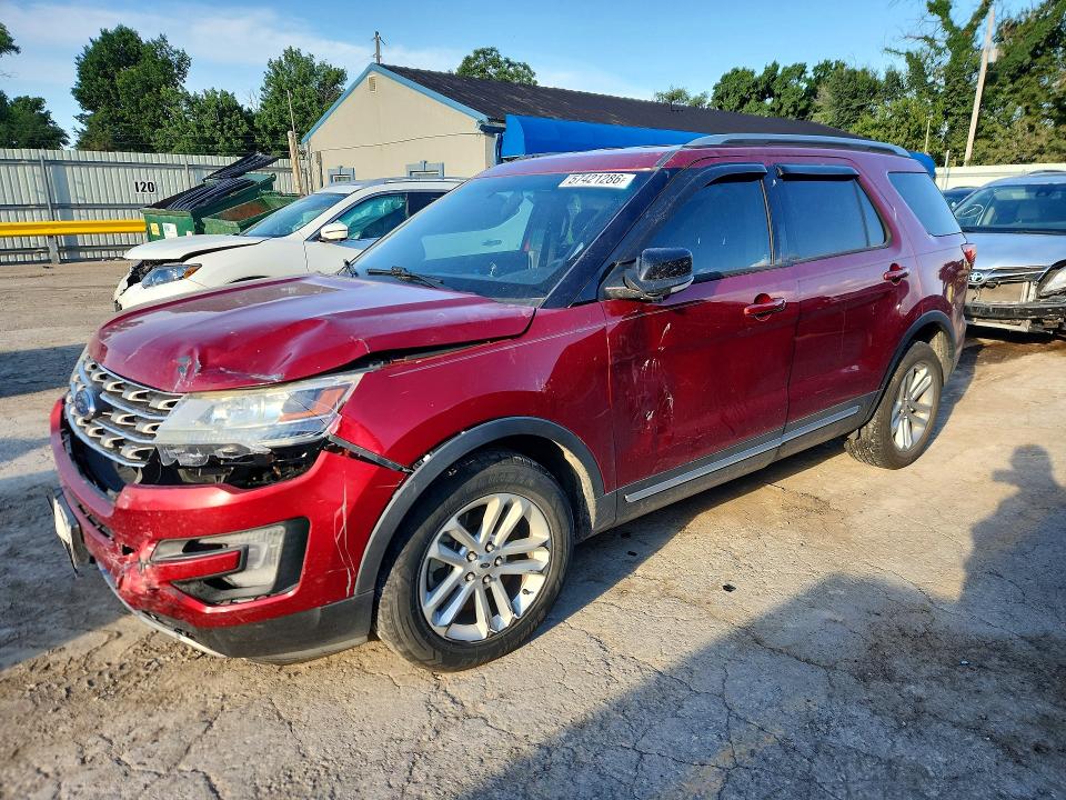 57421286 :رقم المزاد ، 1FM5K7D85HGD16730 vin ، 2017 Ford Explorer مزاد بيع