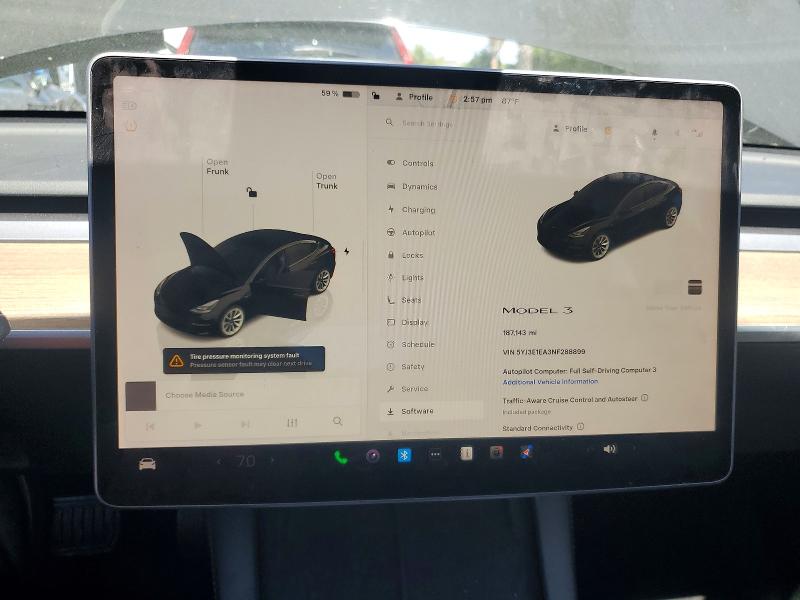 Продажа на аукционе авто 2022 Tesla Model 3, vin: 5YJ3E1EA3NF288899, номер лота: 56722156