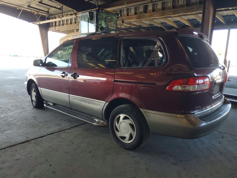 2002 Toyota Sienna მანქანა იყიდება აუქციონზე, vin: 4T3ZF13C52U455040, აუქციონის ნომერი: 56334026
